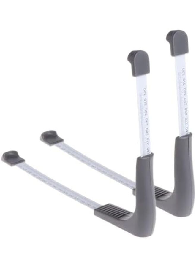 Adjustable 110 320mm Telescopic Foot Measuring Ruler For Adults Kids Home Use - Image 2