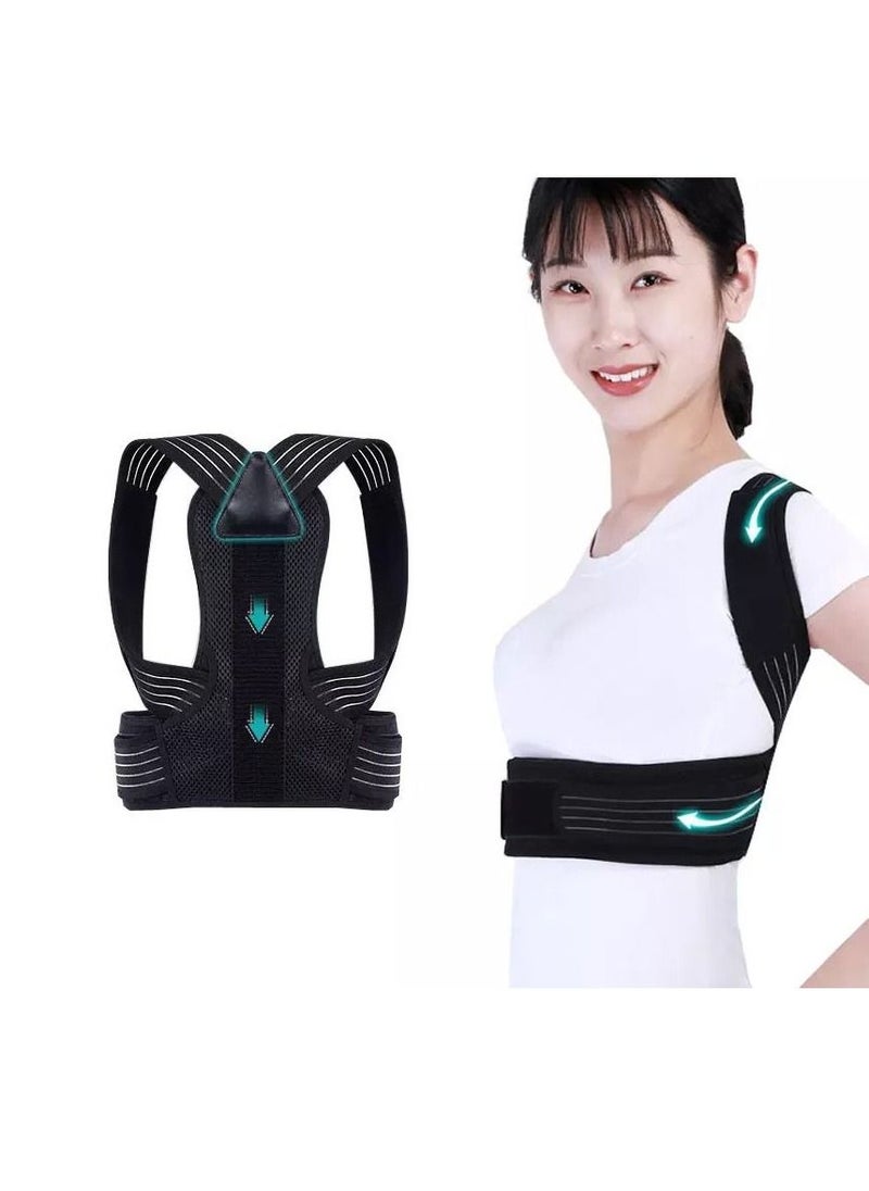 Generic Women Men Scoliosis Posture Corrector Back Support Brace Spine Corset Belt Shoulder Therapy Support Bad Posture Correction Belt  - Image 3