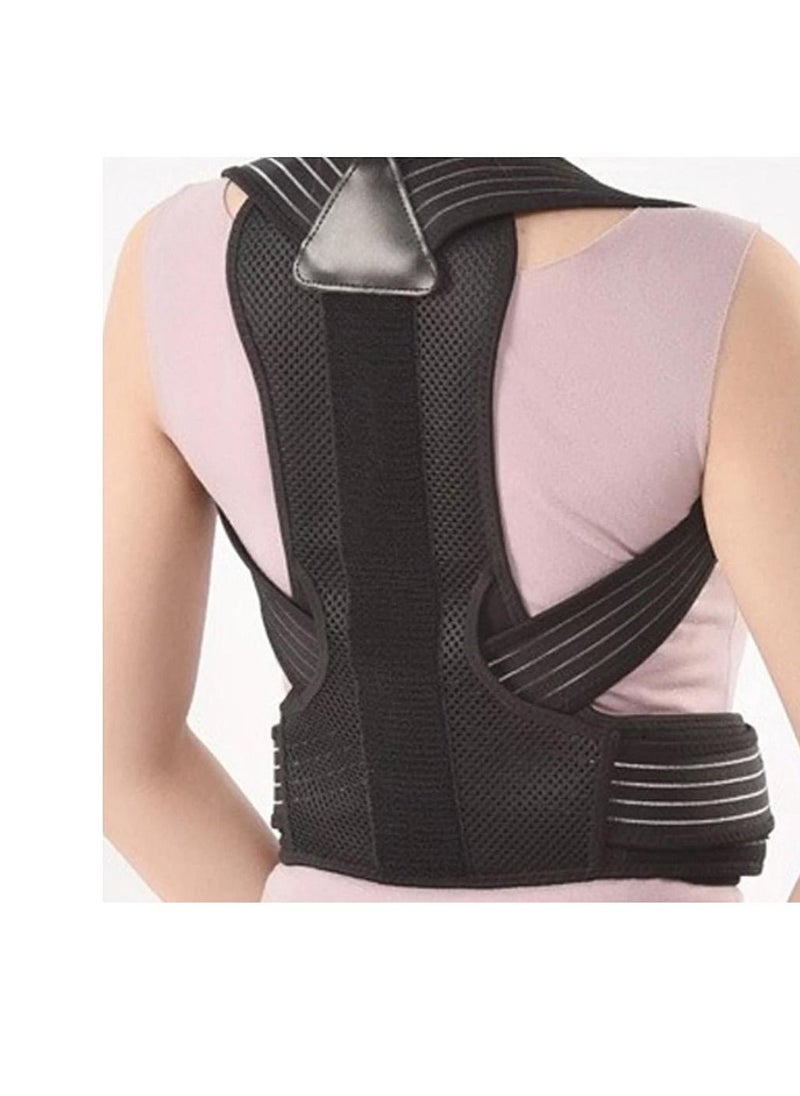 Generic Women Men Scoliosis Posture Corrector Back Support Brace Spine Corset Belt Shoulder Therapy Support Bad Posture Correction Belt  - Image 2