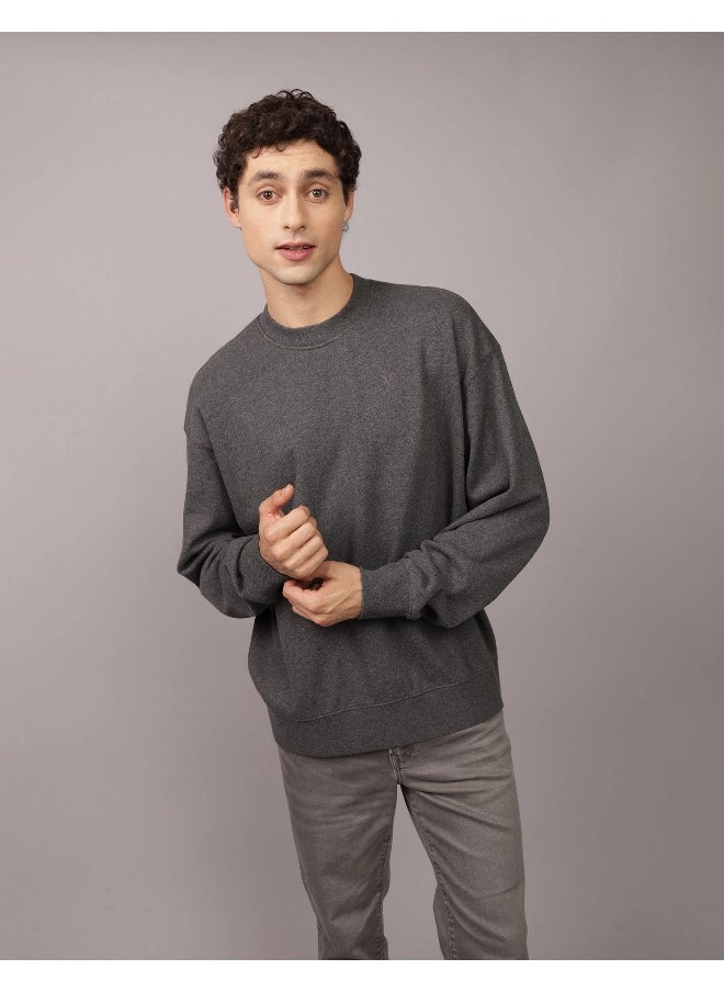 American Eagle - AE Fleece Crew Neck Sweatshirt - Image 1