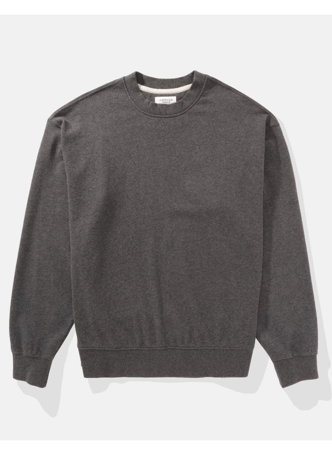 American Eagle - AE Fleece Crew Neck Sweatshirt - Image 1