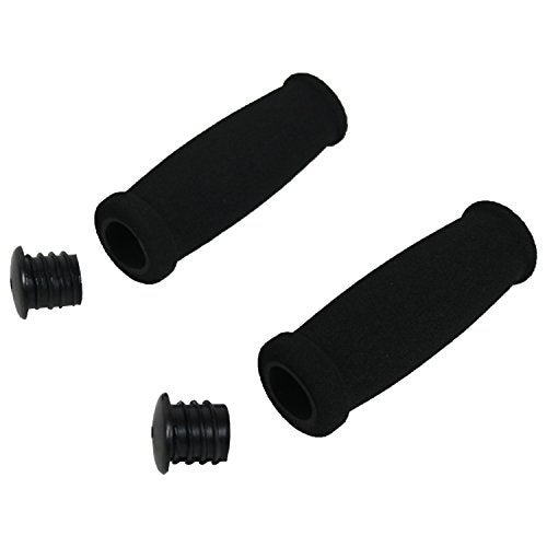 Kick Push New Replacement Handle Grips for Razor Scooter - Foam Grip for Handlebar (Black) - Image 3