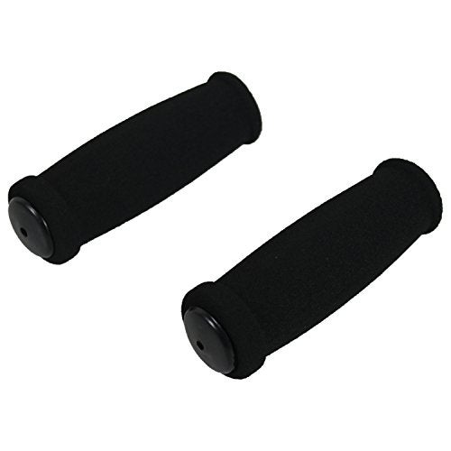 Kick Push New Replacement Handle Grips for Razor Scooter - Foam Grip for Handlebar (Black) - Image 1