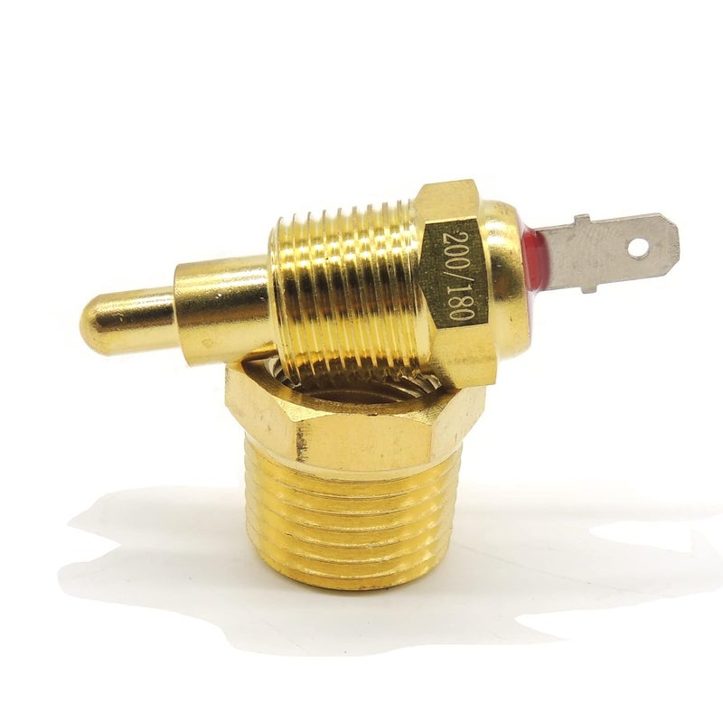 HiSport Electric Engine Cooling Fan Thermostat Temperature Sensor Switch, 200 to 180 Degree with 3/8" Pipe Thread - Image 2
