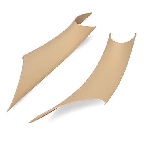 GEATaaT Gelunxin Door Pull Handle Cover for BMW 320,328,330,335,M3 2012-2018 & BMW 428, 435,M4 2014-2017 (Left Front+Right Front, Beige) - Image 2