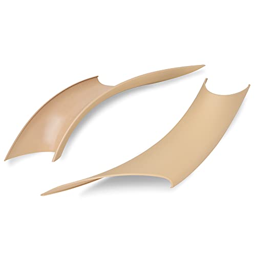 GEATaaT Gelunxin Door Pull Handle Cover for BMW 320,328,330,335,M3 2012-2018 & BMW 428, 435,M4 2014-2017 (Left Front+Right Front, Beige) - Image 4