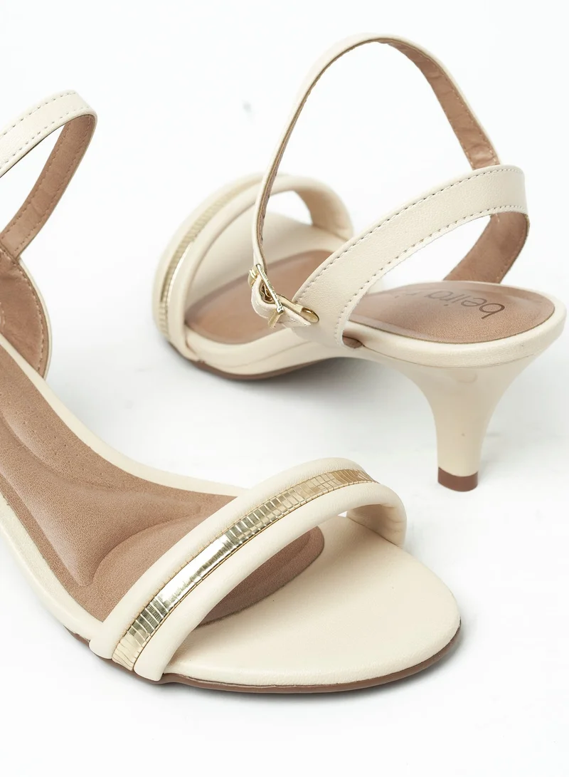 Beira Rio Sandals for Women with Back Strap – Stylish & Supportive sling Back Ladies Sandals