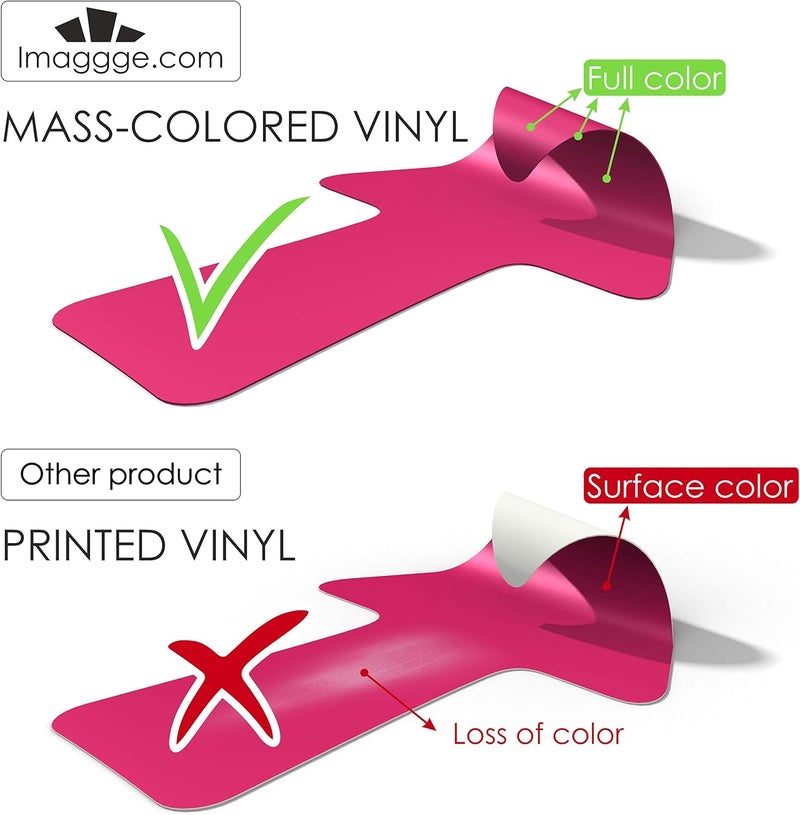 imaggge.com 12 Arrows – Fuchsia – Warning Stickers – Indoor and Outdoor – Directions, Arrow Path, Directions - Image 3