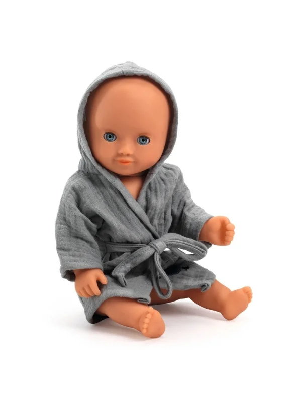 DJECO Doll Bathrobe