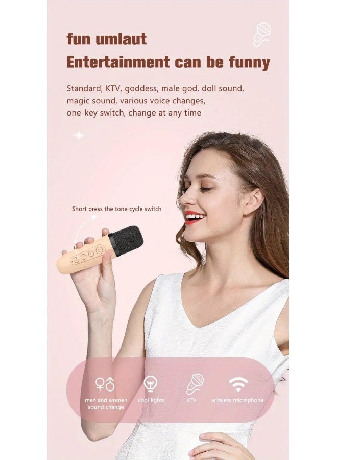 SAFENHAND Portable Bluetooth Karaoke Speaker with Wireless Microphone, Mini Karaoke Machine for Kids and Adults, Party Gift - Image 5