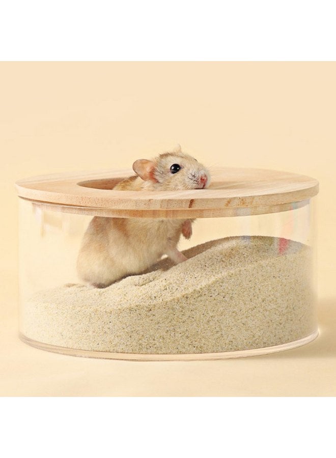 دكتور دودو رمل استحمام الهامستر من دكتور دودو، 2.8 رطل رمل صحراوي خالٍ من الغبار أو رمل فضلات الحمام للهامستر والشنشيلة والجربوع والفئران السورية والحيوانات الصغيرة (بيج) - Image 5
