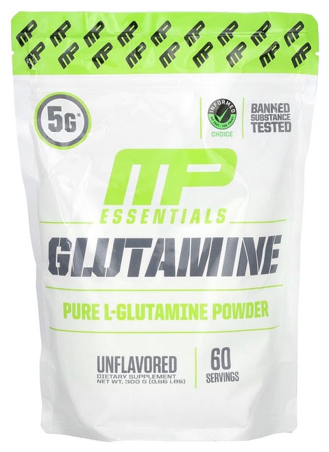 Essentials Glutamine Unflavored 0.66 lb (300 g)