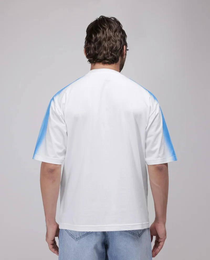 Rare Rabbit Men's Spray Effect Print T-Shirt