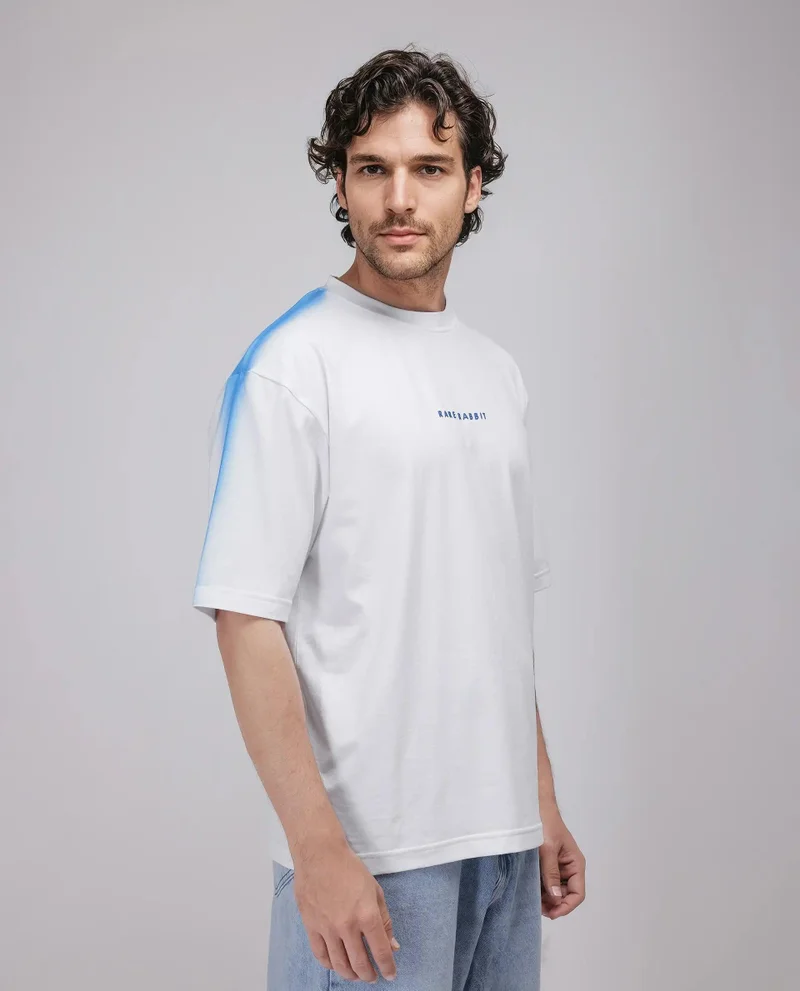 Rare Rabbit Men's Spray Effect Print T-Shirt