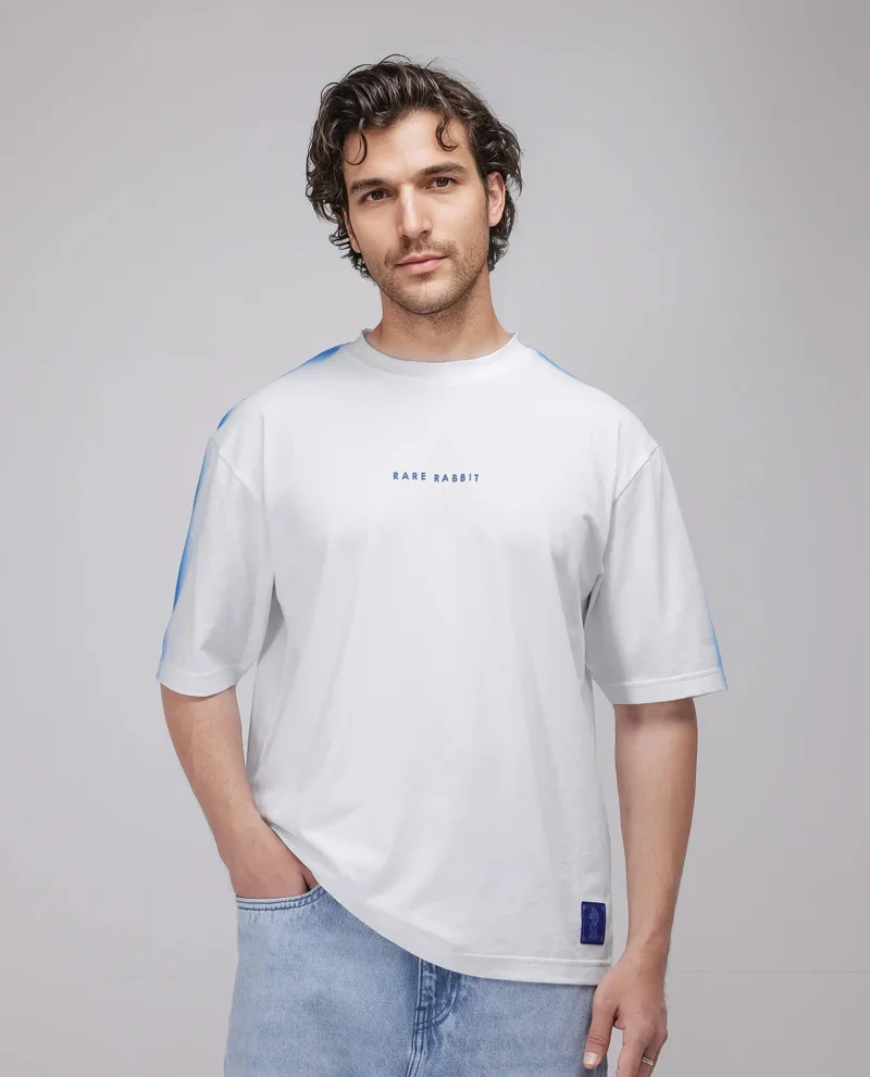 Rare Rabbit Men's Spray Effect Print T-Shirt
