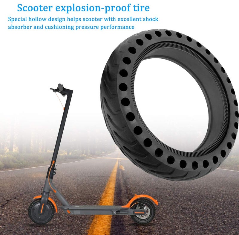 Together-life Solid Tires for Xiaomi m365 Electric Scooter Mijia M365, Gotrax GXL V2, 8.5 Inches Electric Scooter Wheels Front or Rear Replacement Honeycomb Solid Tires - Image 3