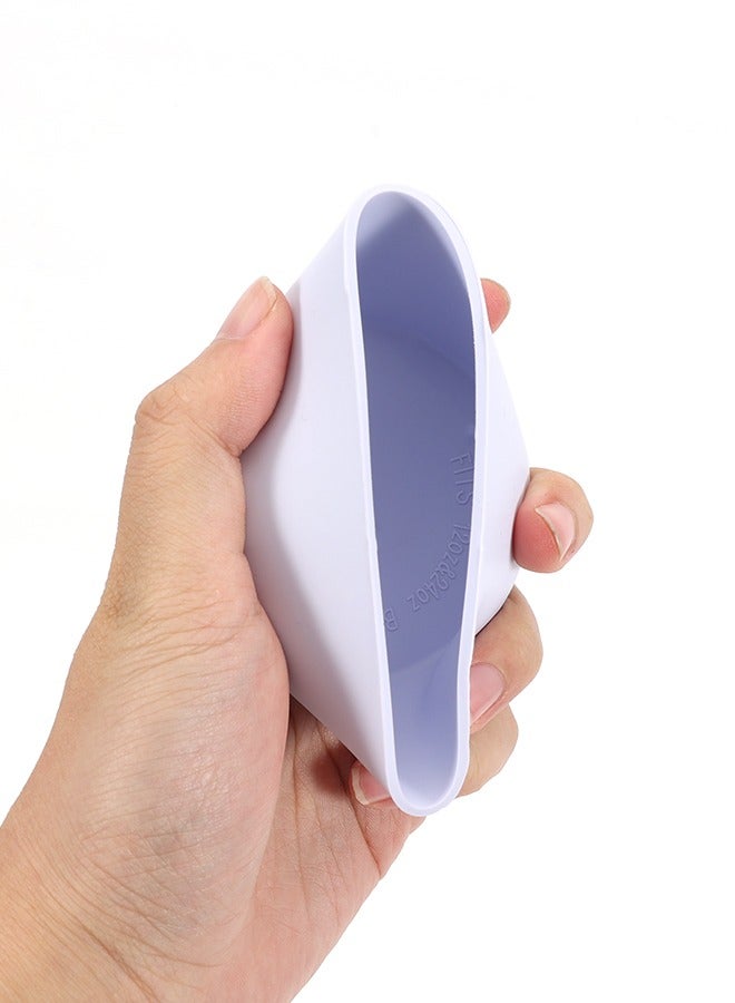 2PCS Silicone Bottom Boot for  40oz &  12-24oz Tumbler | Scratch & Noise Protection for Cup Accessories | Dishwasher Safe | Light Pink & Light Purple | 7.5cm Diameter  - Image 3