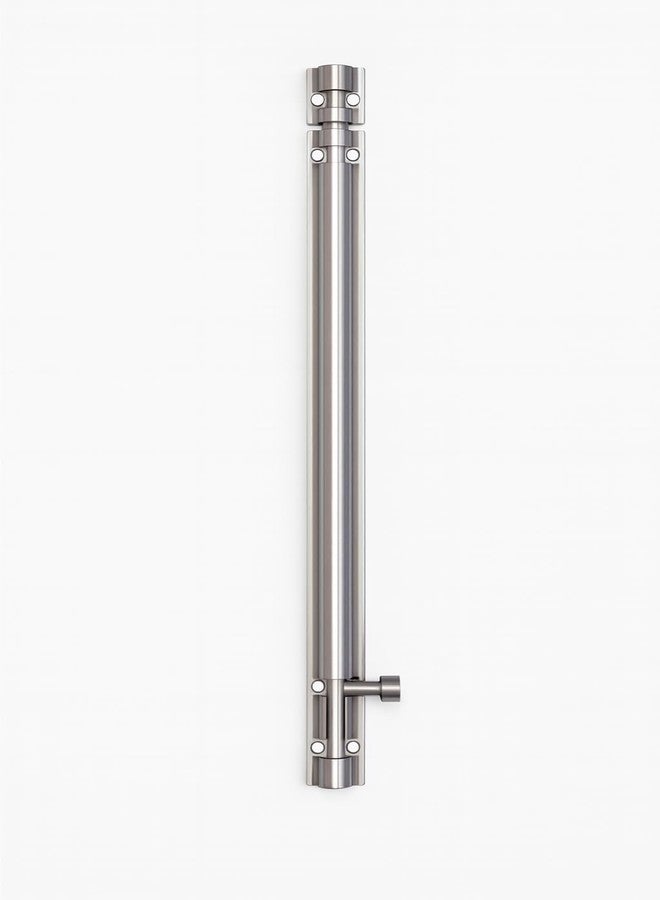 DHSVS Aluminium Tower Bolt SS Finish I 24 Inch with SS Rod I Anti-Corrosion Tower Bolts for Bathroom,Kitchen,Wardrobe, Office Doors(Pack of 1) - Image 1