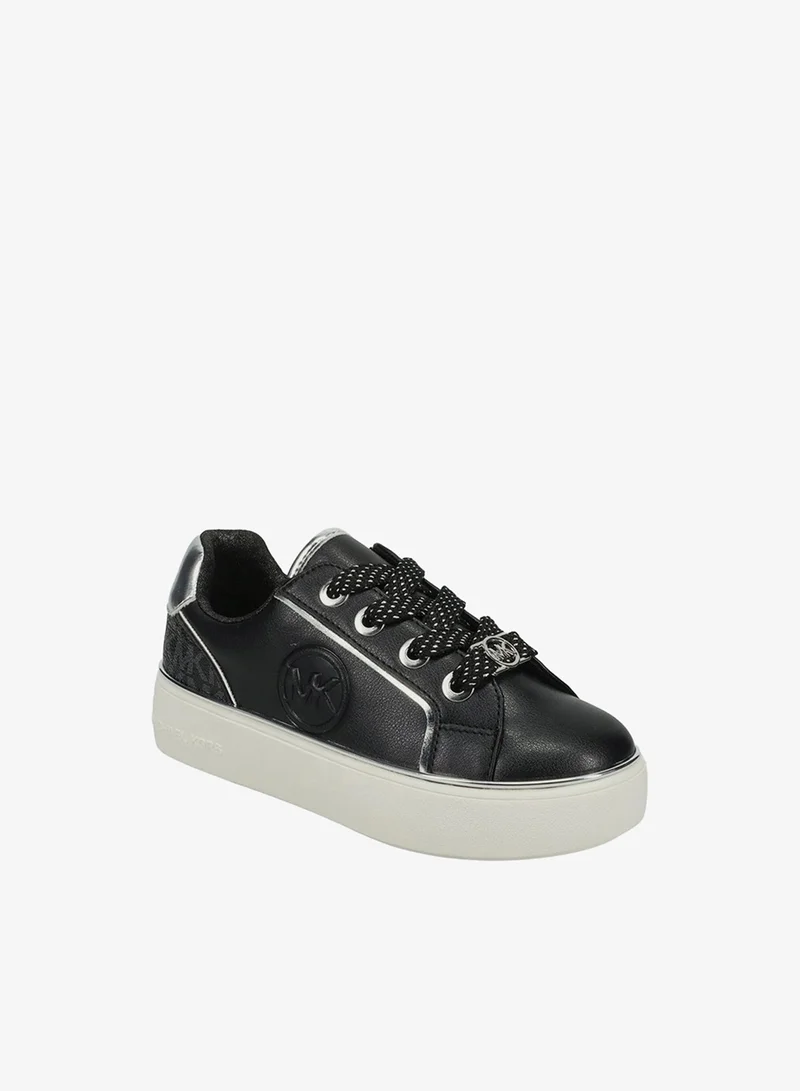 Michael Kors  JORDANA MCCLAIN Monogram Low-Top Sneakers  | Best Price UAE