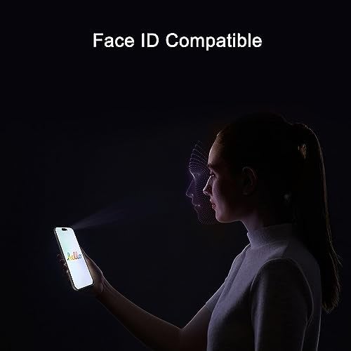 Ailun Privacy Screen Protector for iPhone 16 Plus/ 15 Plus/ 15 Pro Max 6.7 Inch 3 Pack Tempered Glass Anti Spy Private - Image 5
