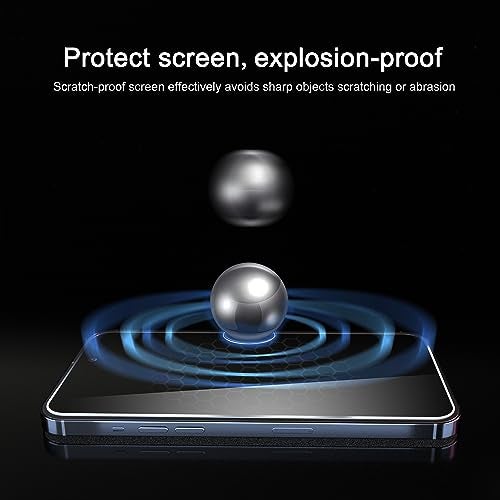 Ailun Privacy Screen Protector for iPhone 16 Plus/ 15 Plus/ 15 Pro Max 6.7 Inch 3 Pack Tempered Glass Anti Spy Private - Image 3