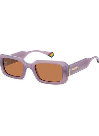 Women's Polarized Rectangular Sunglasses - Pld 6208/S/X Violet Millimeter - Lens Size: 52 Mm - pzsku/ZFF32F1AE6B022ECE8600Z/45/_/1708348205/5043cbcb-1e89-4294-ae1b-2640cb9cf106