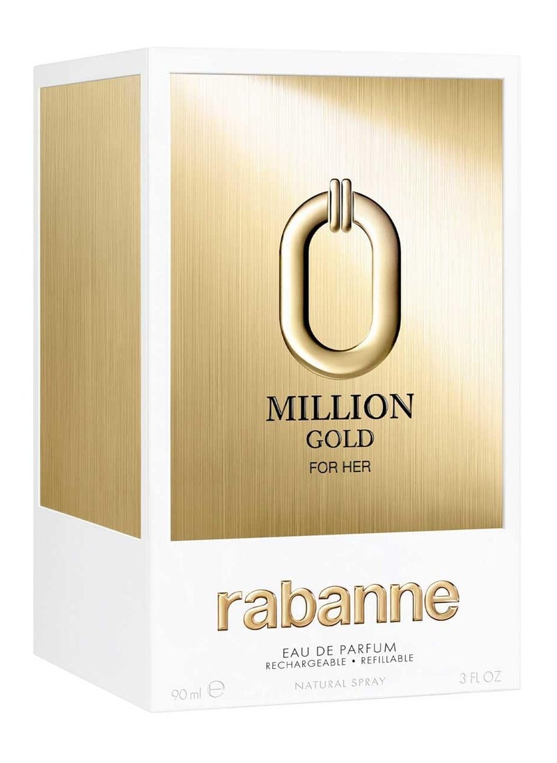 paco rabanne Paco Rabanne Million Gold For Her EDP 90ML  - Image 2