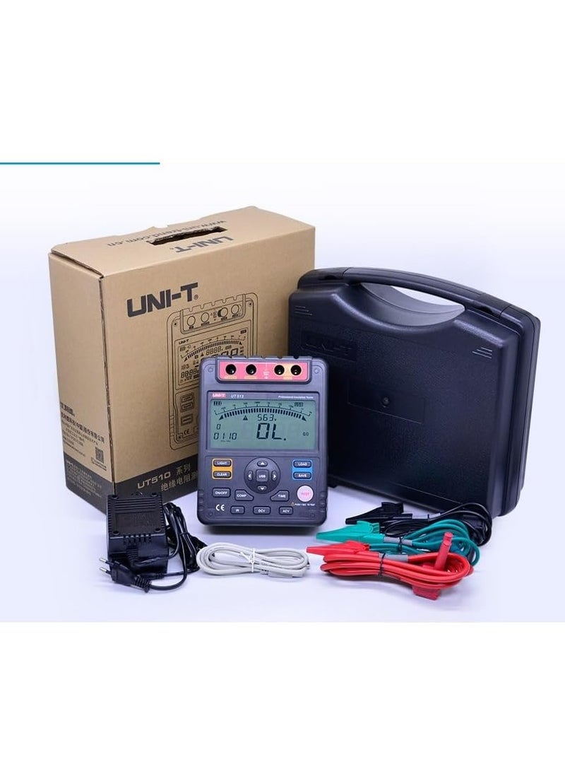 UNI-T UT511 1000V Digital Insulation Resistance Tester (Megohmmeter) - Image 2