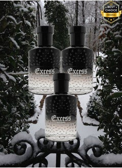 Iscents premium 3 Pieces Excess Perfume For Men 100ml EDT  - Image 1