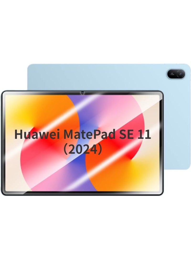 2 Packs Tempered Glass Film for Huawei MatePad SE 11（2024）Screen Protector,Eye Protection Flameproof Anti-Fingerprints HD-Clear Tablet Screen Protector Film - Image 1