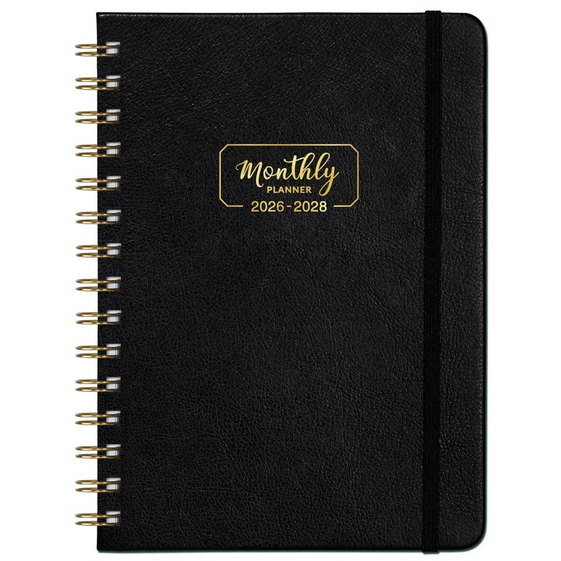 Coboll 2026-2028 Monthly Planner - 3 Year Monthly Planner 2026-2028, January 2026 - December 2028, 36-Month Calendar with Hardcover, Inner Pocket, 6.4'' x 8.5'' - Image 1