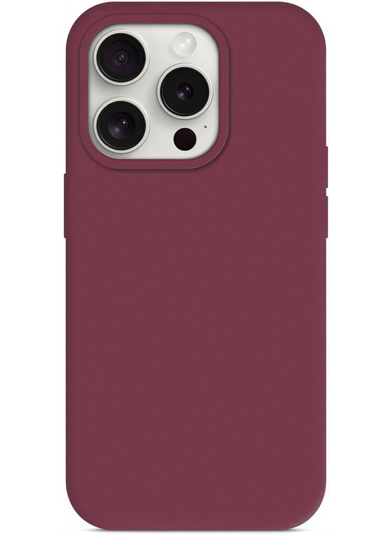 Houmt iPhone 15 Pro Max Case 6.7 Inch Liquid Gel Silicone iPhone 15 Pro Max Cover Inside Microfiber Soft Silky Touch Anti-Scratch Thin Shockproof Cover Compatible with iPhone 15 Pro Max - Image 1