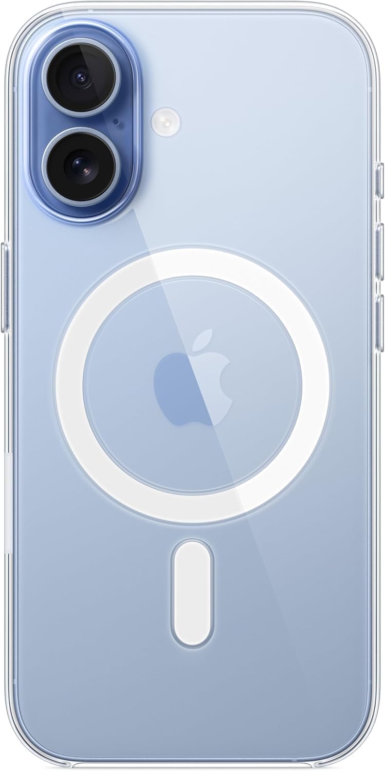 Mobcos Iphone Clear Case with Transparent Slim Protective Cover, Lightweight, Protective Cover Magnetic Charging Compatible (Iphone 17) - Image 1