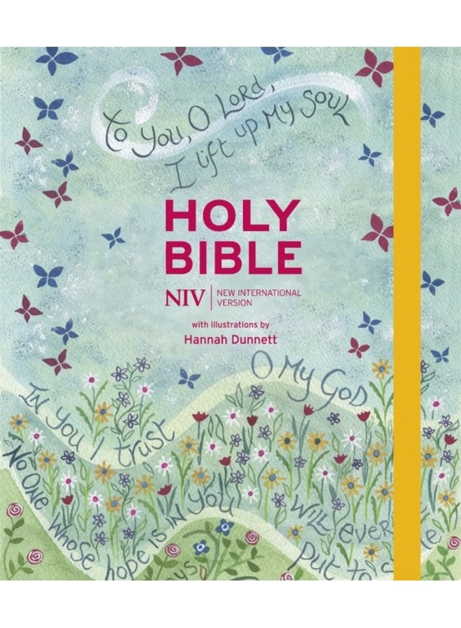NIV Journalling Bible Illustrated by Hannah Dunnett new edition - Hardback