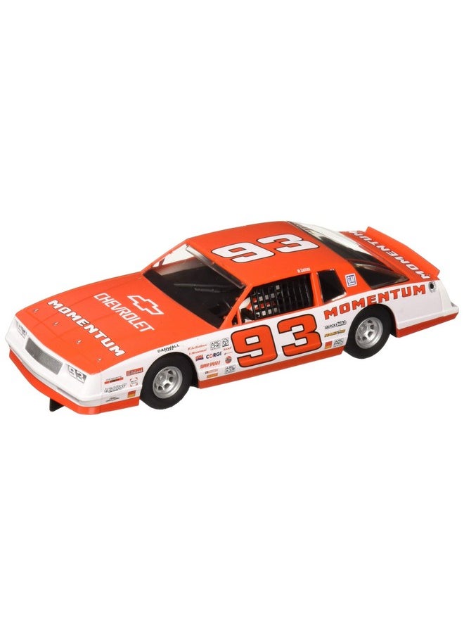 Scalextric - Chevrolet Monte Carlo 1986#93 1:32 Slot Race Car C3949, Red & White - Image 1