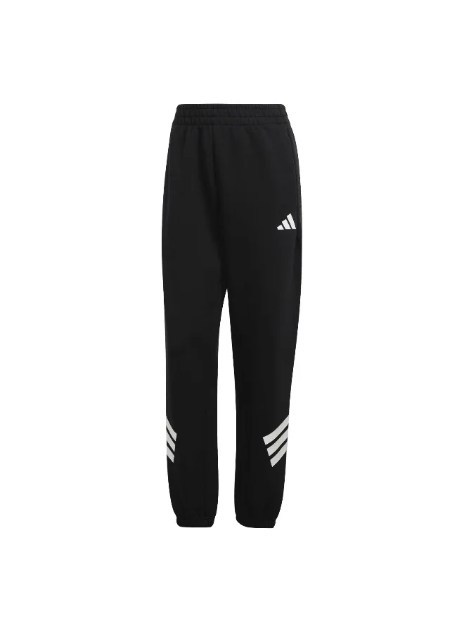 Adidas Adidas W Fi 3S Reg Pt Black Training Pants For Women XS