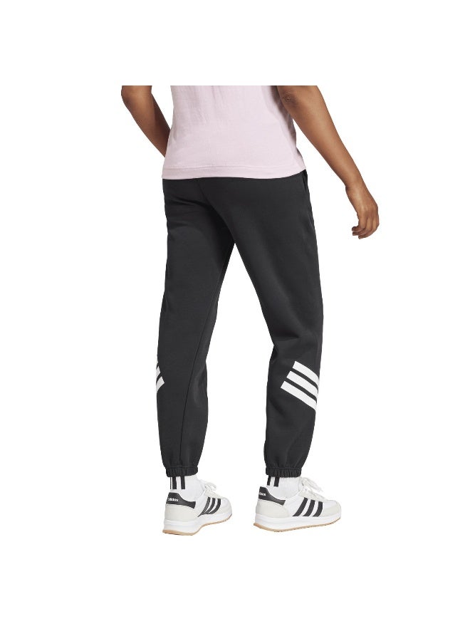 adidas أديداس بنطلون تدريب نسائي أسود Fi 3S Reg Pt XS - Image 3