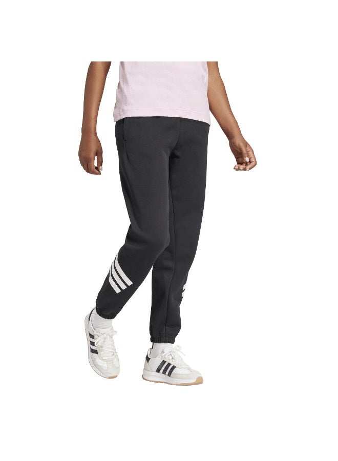 adidas أديداس بنطلون تدريب نسائي أسود Fi 3S Reg Pt XS - Image 4