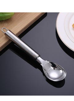 Stainless Steel Ice Cream Scoop, Round Handle Ice Cream Ball Maker, Kitchen Gadget for Home Use