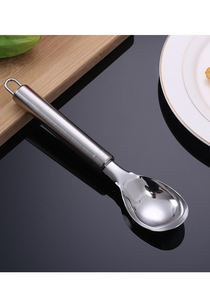 Generic - Stainless Steel Ice Cream Scoop, Round Handle Ice Cream Ball Maker, Kitchen Gadget for Home Use - Image 1