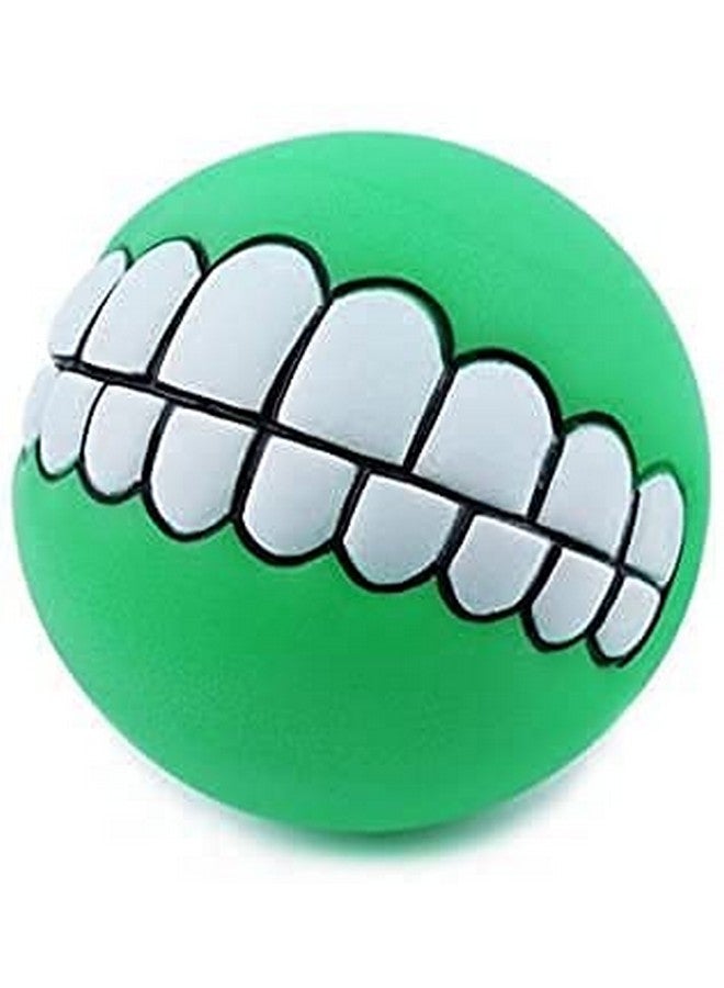 كرة أسنان مضحكة للكلاب الأليفة من السيليكون لعبة مضغ تصدر صوت صرير ألعاب لعب الكلاب - Image 4