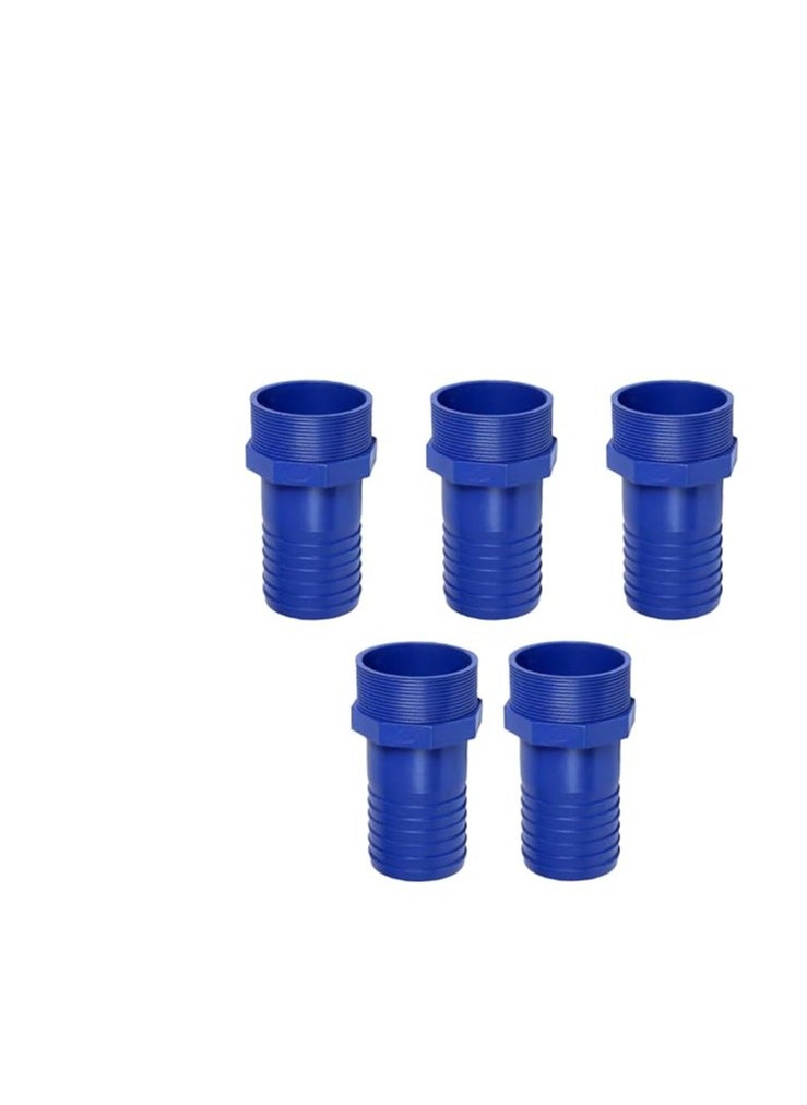 KNP PVC Tank Connector Kim Nipple 3 4 is a Durable and Versatile Fitting Designed for Connecting PVC Pipes to Tanks Containers or other Equipment.