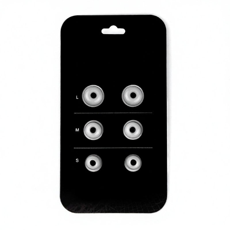 TRN Ear Tips: 4.5-5mm Soundport Fit, Maximum Noise Isolation, Comfortable All-Day Wear - 3 Sizes, Grey Ear Cushions for Headphone Users - Image 1