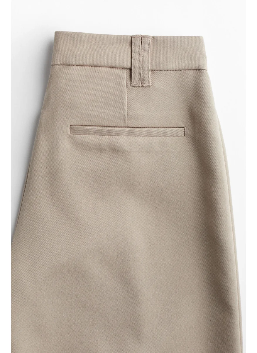 H&M Wide Tailored Trousers