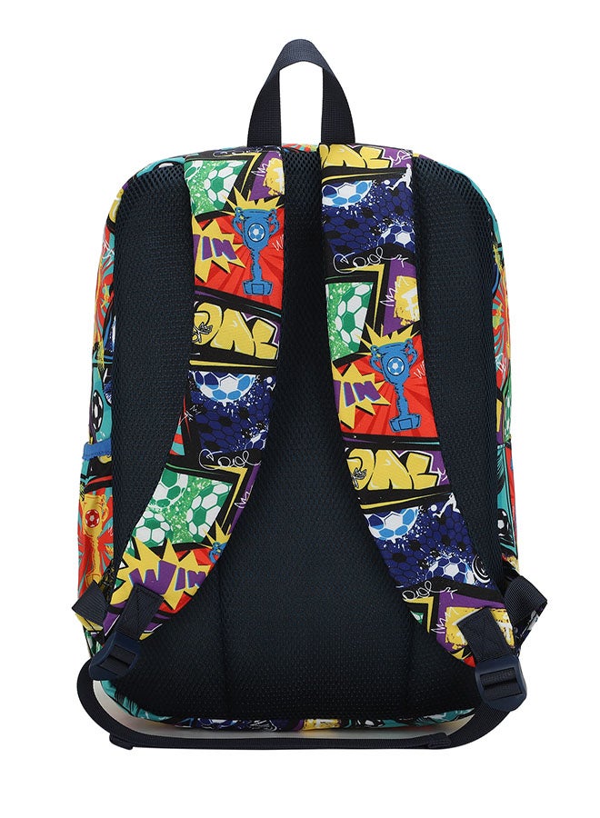 CUBS Printed Waterproof Kids 28L Backpack with zip closure Ideal for 6-12 years age group, Compatible with 15" Laptop - Image 3