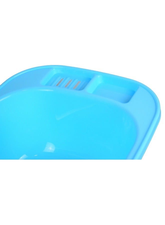 حوض استحمام للأطفال مع حماية ناعمة مضادة للانزلاق  68X40X20سم - Image 3