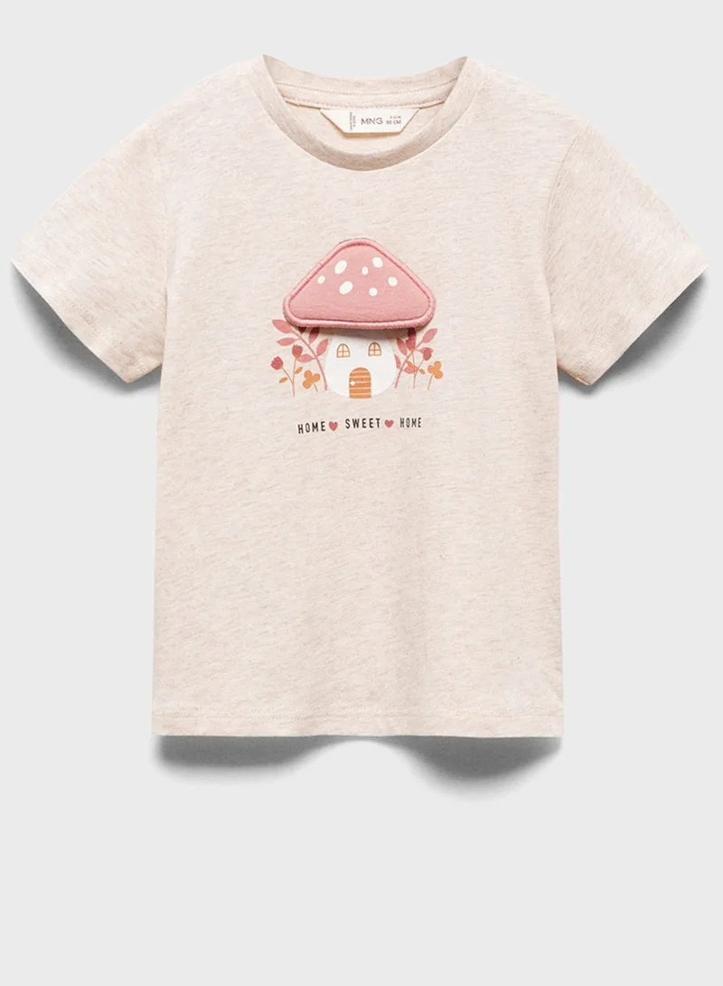 MANGO Kids Graphic T-Shirt