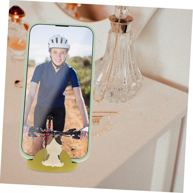 Pink Cat Phone Stand Holder Stable Compact Desk Decor for Office - Image 5