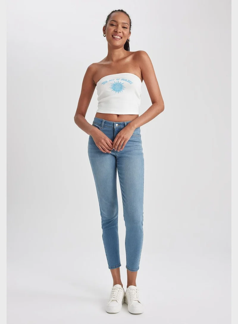 DeFacto Mid Rise Skinny Jeans
