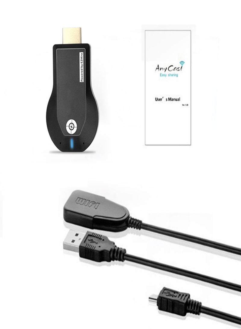 AnyCast M2 Plus Airplay 1080P Wireless WiFi Display TV Dongle Receiver HD TV Stick Miracast Compatible with iOS/Android/Windows/MacOS - Image 5